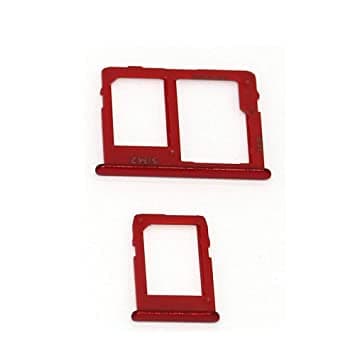 Sim Tray Slot Holder for Samsung Galaxy J4 Red