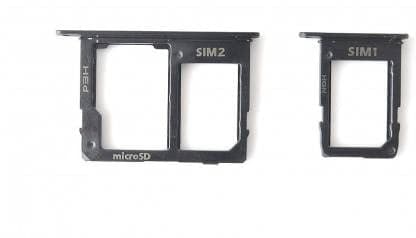 Sim Tray Slot Holder for Samsung Galaxy J6 Plus Black