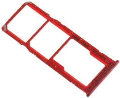 Sim Tray Slot Holder for Samsung Galaxy M21S Red