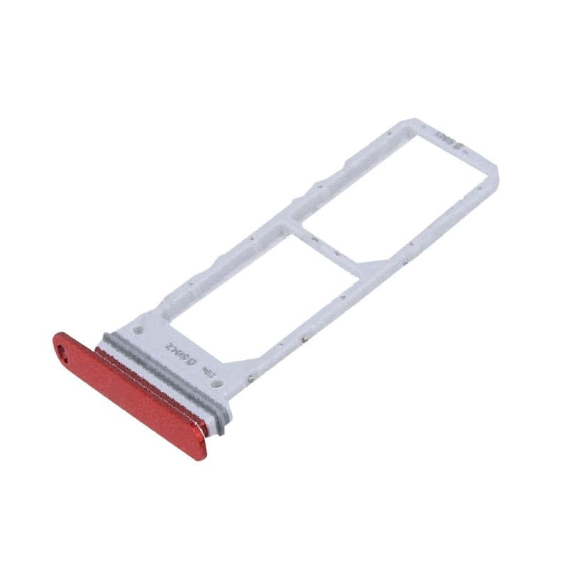 Sim Tray Slot Holder for Samsung Galaxy Note 10 Red