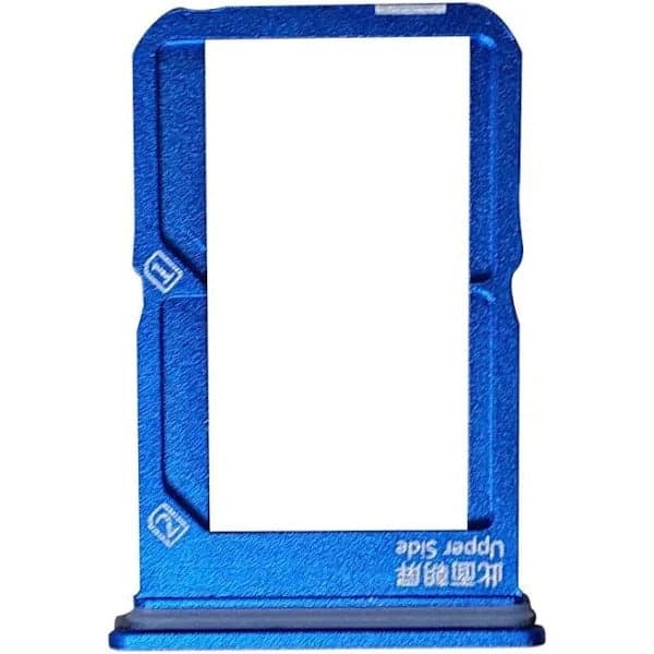Sim Tray Slot Holder for VIVO IQOO 3 5G Blue