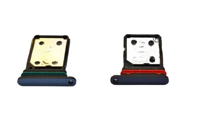Sim Tray Slot Holder for Vivo IQOO Z5 (5G) Space Black thumbnail 2