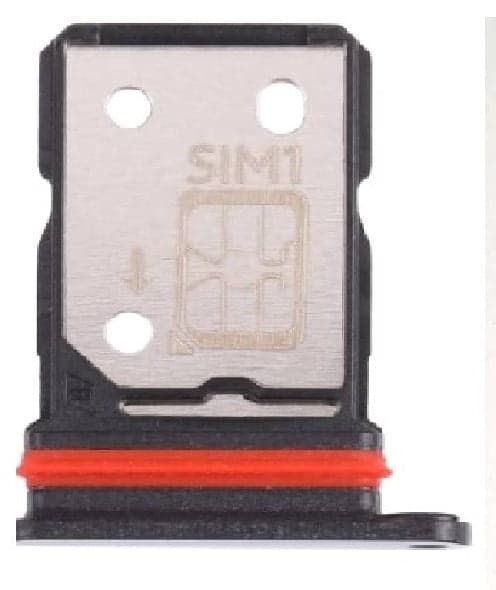 Sim Tray Slot Holder for Vivo V25 Pro 5G Black