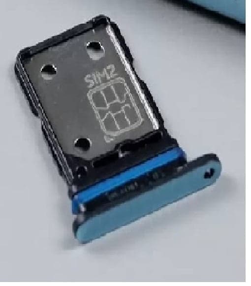 Sim Tray Slot Holder for Vivo V25 Pro 5G Sky Blue