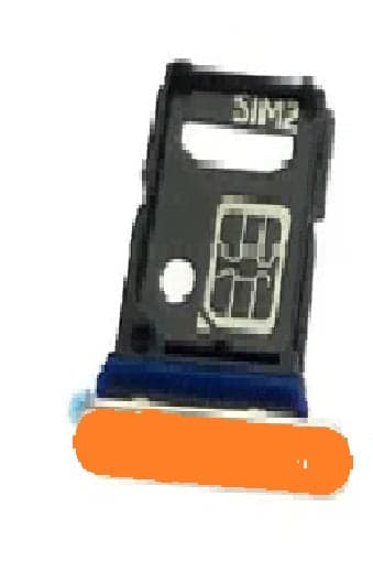 Sim Tray Slot Holder for Vivo X100 Pro Orange