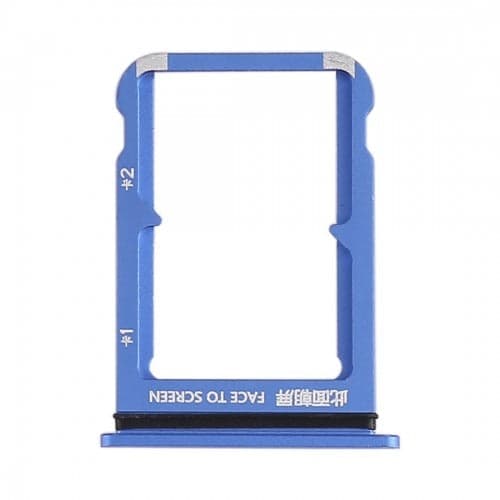 Sim Tray Slot Holder for Xiaomi Mi 9 SE Blue thumbnail 2