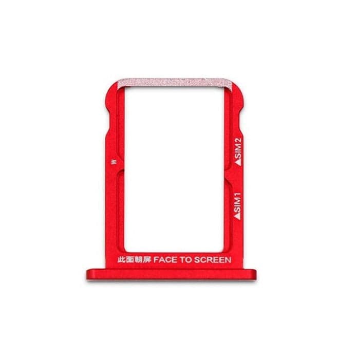 Sim Tray Slot Holder for Xiaomi Mi A2 Red