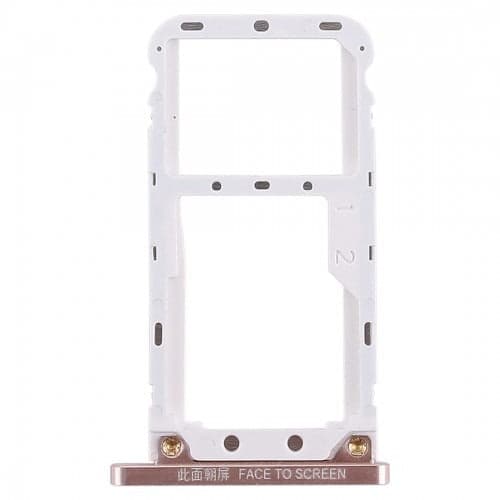 Sim Tray Slot Holder for Xiaomi Mi Max 3 Gold thumbnail 2