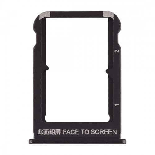 Sim Tray Slot Holder for Xiaomi Mi Mix 3 Black thumbnail 2
