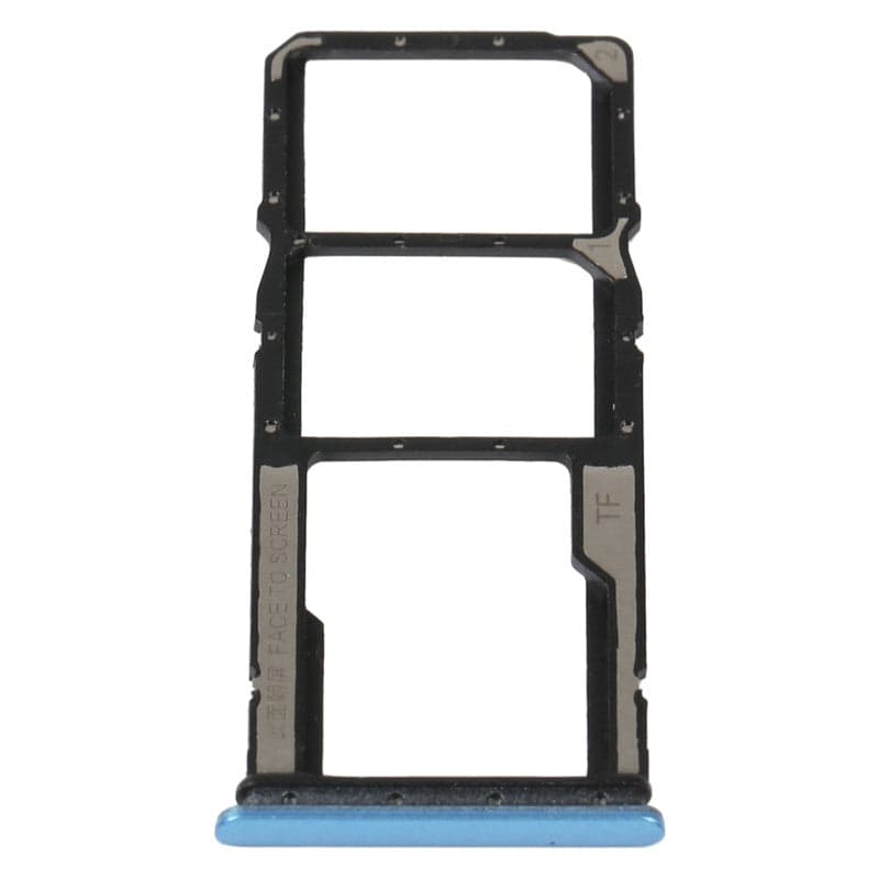 Sim Tray Slot Holder for Xiaomi Redmi 10C Blue thumbnail 2