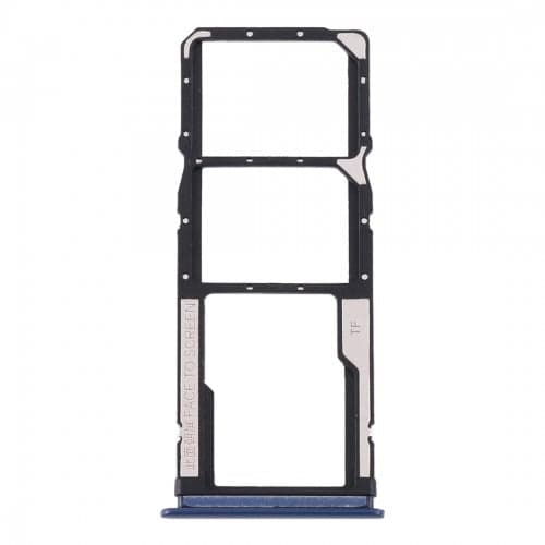 Sim Tray Slot Holder for Xiaomi Redmi 10X 4G Blue thumbnail 2