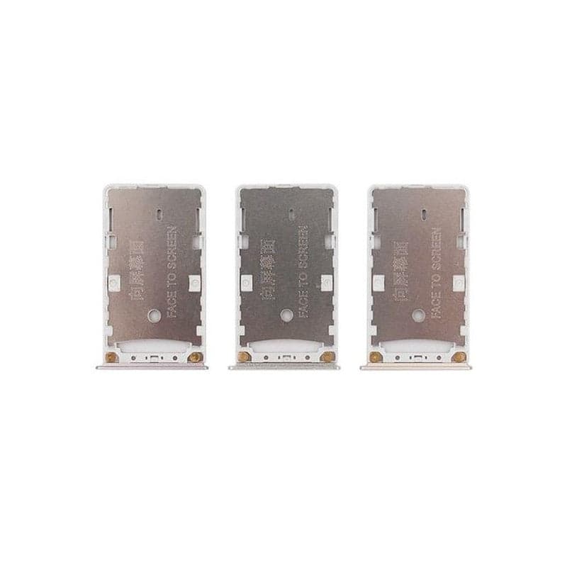 Sim Tray Slot Holder for Xiaomi Redmi 4 Prime Silver