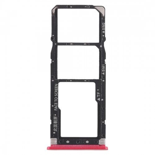 Sim Tray Slot Holder for Xiaomi Redmi 6 Pro Red thumbnail 2
