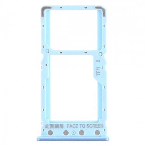 Sim Tray Slot Holder for Xiaomi Redmi 6A Blue thumbnail 2
