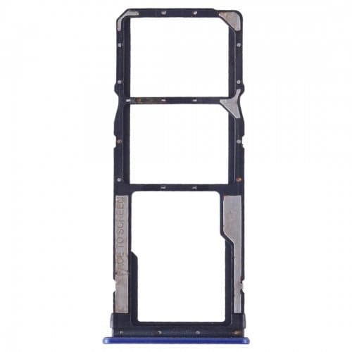 Sim Tray Slot Holder for Xiaomi Redmi 7 Blue thumbnail 2