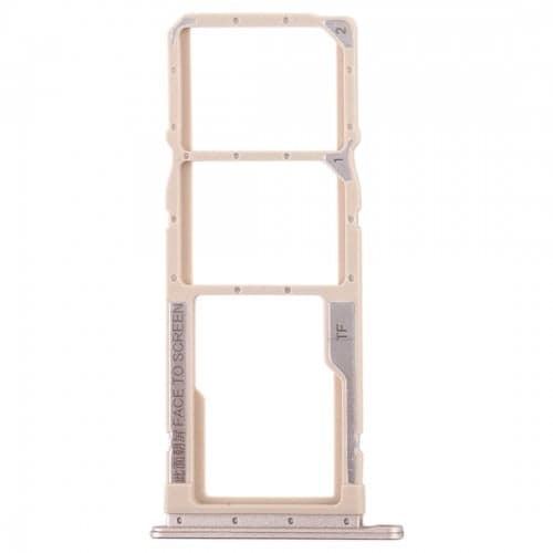 Sim Tray Slot Holder for Xiaomi Redmi 7A Gold thumbnail 2