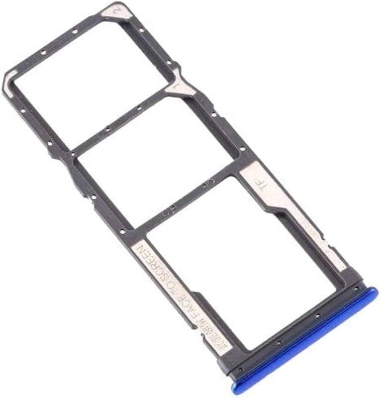 Sim Tray Slot Holder for Xiaomi Redmi 9 Power Blue thumbnail 2