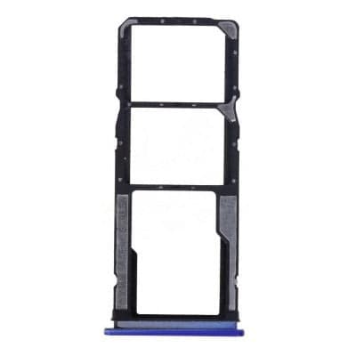 Sim Tray Slot Holder for Xiaomi Redmi 9 Prime Blue thumbnail 2