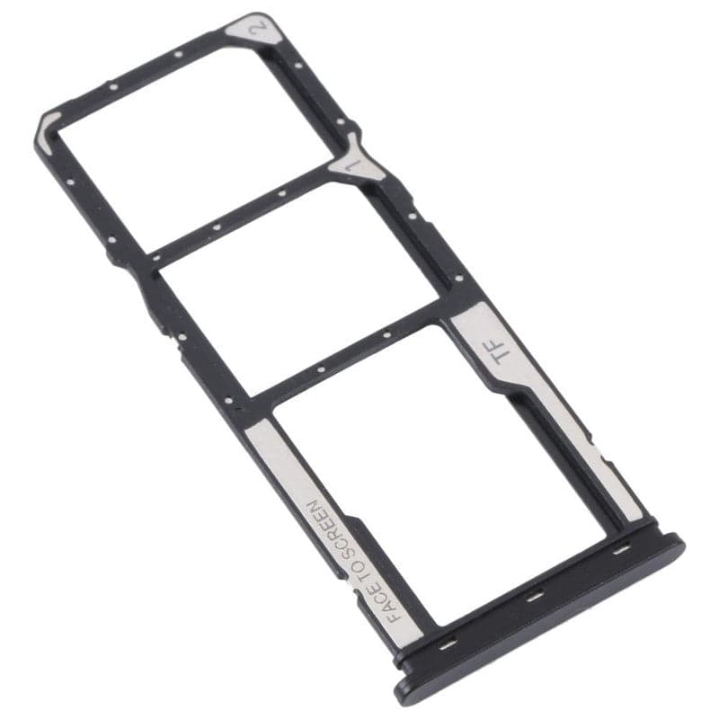 Sim Tray Slot Holder for Xiaomi Redmi A1 Plus Black
