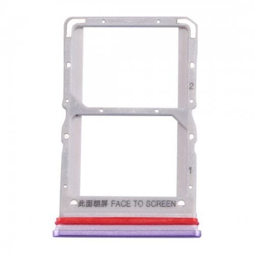 Sim Tray Slot Holder for Xiaomi Redmi K30 5G Purple thumbnail 2