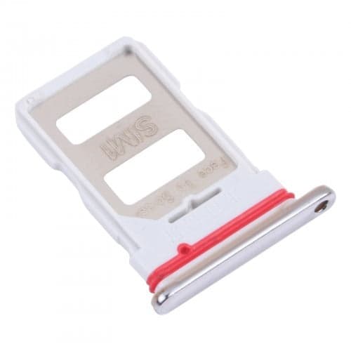 Sim Tray Slot Holder for Xiaomi Redmi K40S 5G White thumbnail 2