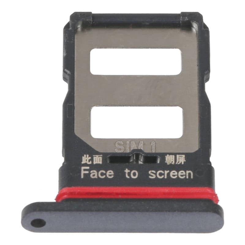 Sim Tray Slot Holder for Xiaomi Redmi K50 5G Black thumbnail 2