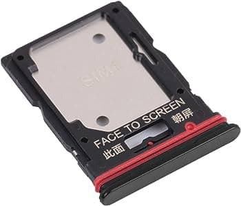 Sim Tray Slot Holder for Xiaomi Redmi Note 11 Pro Plus Black