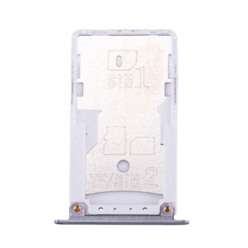 Sim Tray Slot Holder for Xiaomi Redmi Note 4 Grey thumbnail 2