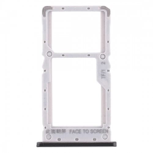 Sim Tray Slot Holder for Xiaomi Redmi Note 6 Black thumbnail 2