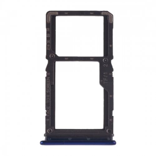 Sim Tray Slot Holder for Xiaomi Redmi Note 7 Pro Blue thumbnail 2