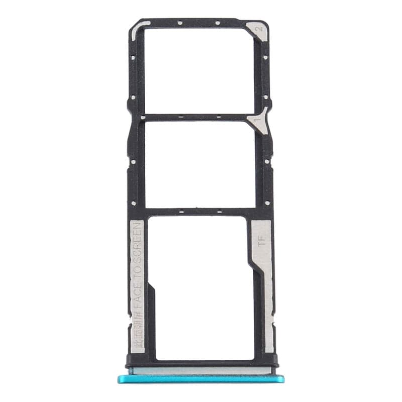 Sim Tray Slot Holder for Xiaomi Redmi Note 9 Pro Green