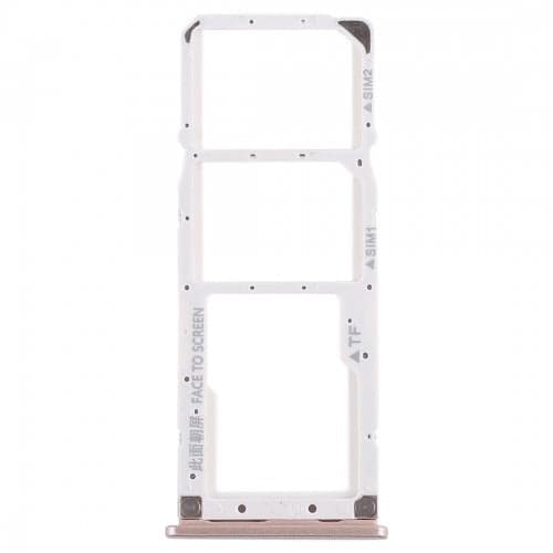 Sim Tray Slot Holder for Xiaomi Redmi Note 9 Pro Max Gold thumbnail 2