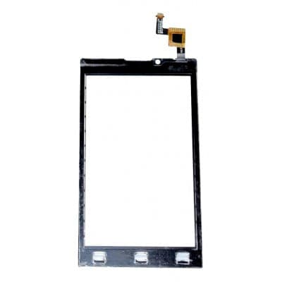 Touch Screen Digitizer for Lava 4008 Black thumbnail 2