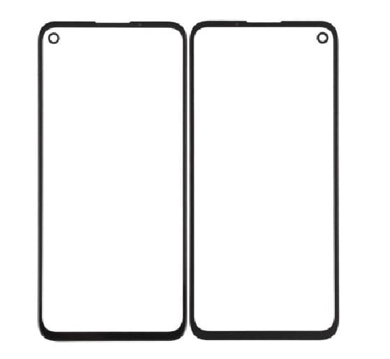 Touch Screen Front Glass for Google Pixel 4A 4G Black
