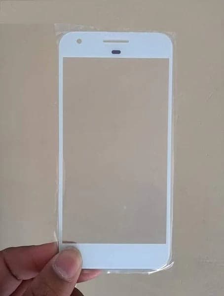 Touch Screen Front Glass for Google Pixel Blue