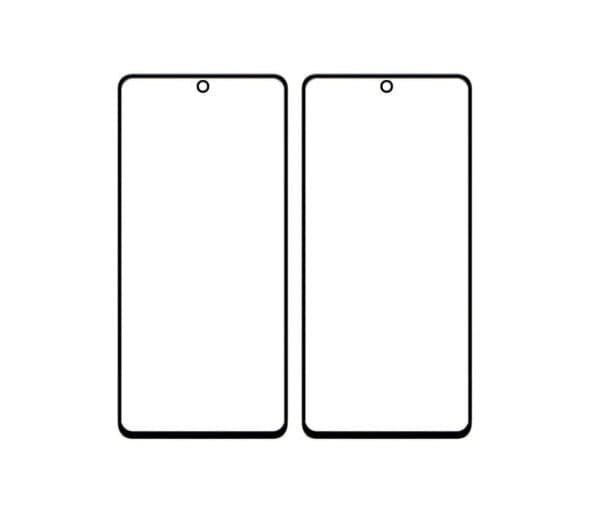 Touch Screen Front Glass for IQOO 7 Legend Black