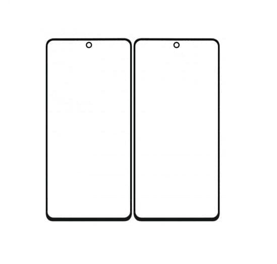 Touch Screen Front Glass for IQOO Neo 6 5G Black