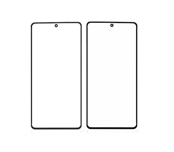 Touch Screen Front Glass for IQOO Neo 7 Pro Black