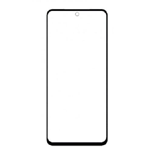Touch Screen Front Glass for IQOO Z10x Black