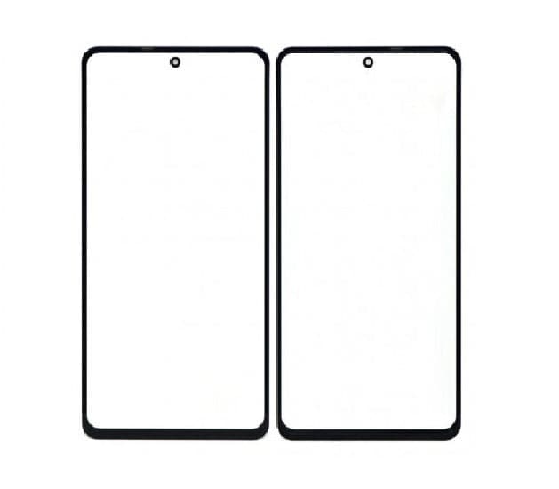 Touch Screen Front Glass for IQOO Z5 5G Black