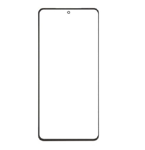 Touch Screen Front Glass for IQOO Z9 Turbo Black