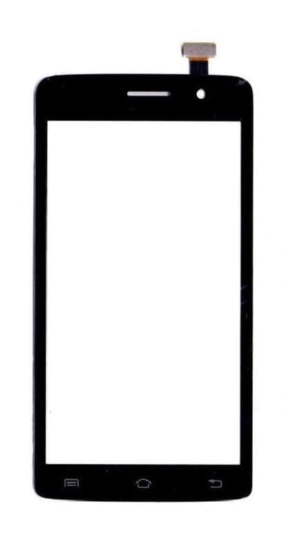 Touch Screen Front Glass for Vivo Y21L Black