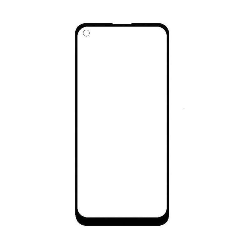 Touch Screen Front Glass for Vivo Y70S Black
