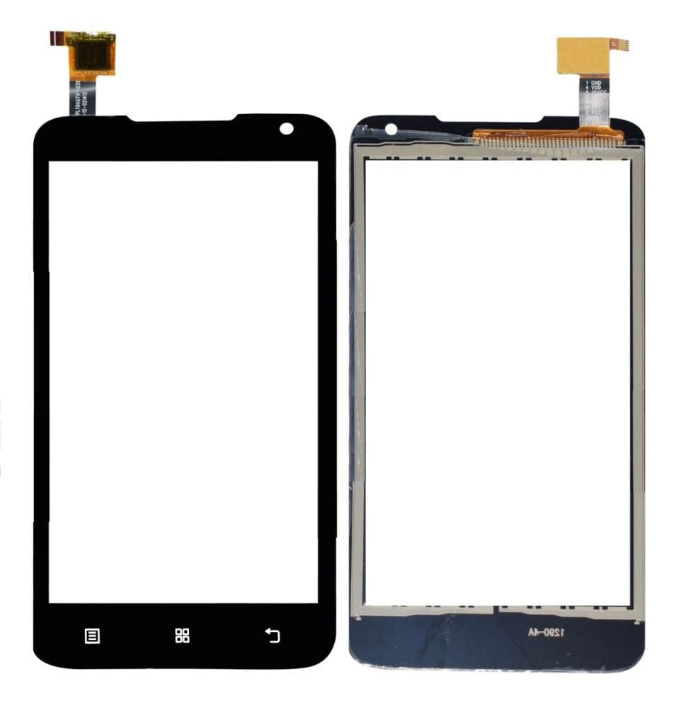Touch Screen Glass with OCA for Lenovo A526 Black