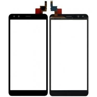 Touch Screen Glass with OCA for Nokia C01 Plus Black