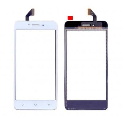 Touch Screen Front Glass for Oppo A37 White