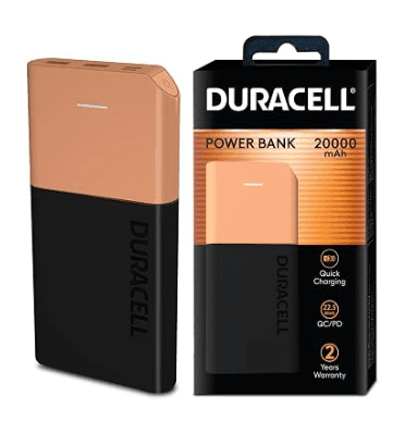 DURACELL POWERBANK 20000 MAH DU030
