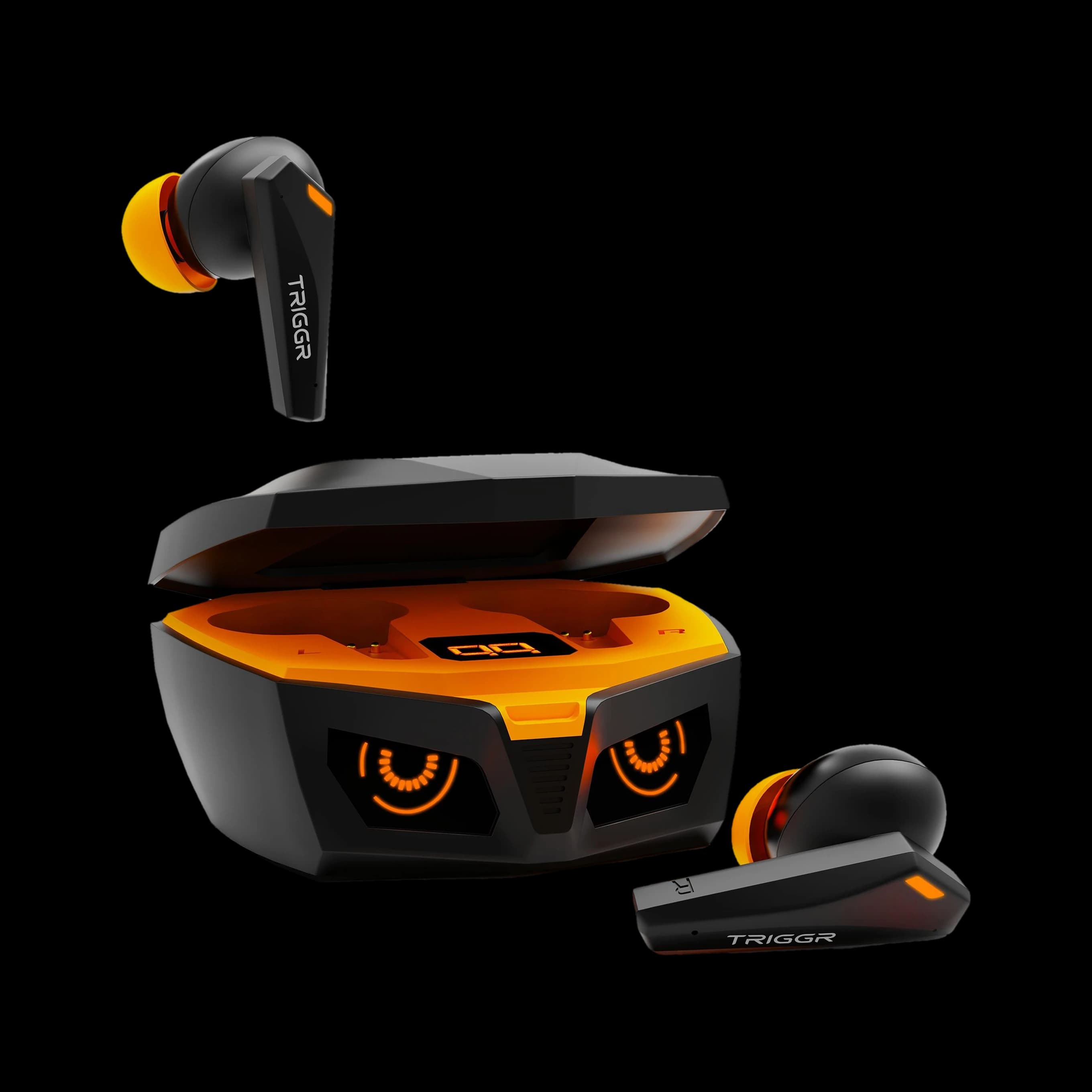 Triggr Kraken X1 Plus Replacement- (both pair) |  Black Inferno