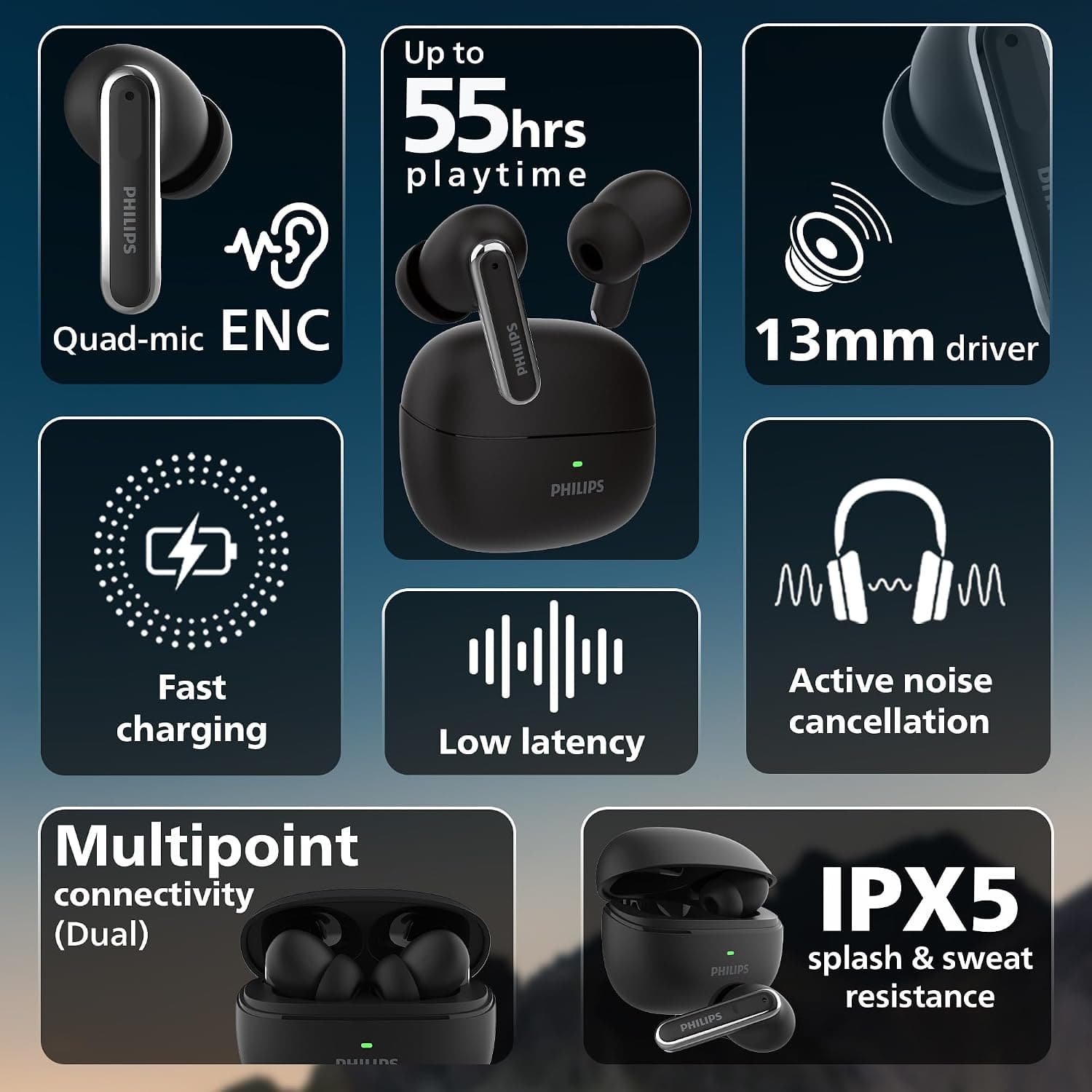 Philips headphone 1000 series TAT1150 thumbnail 3