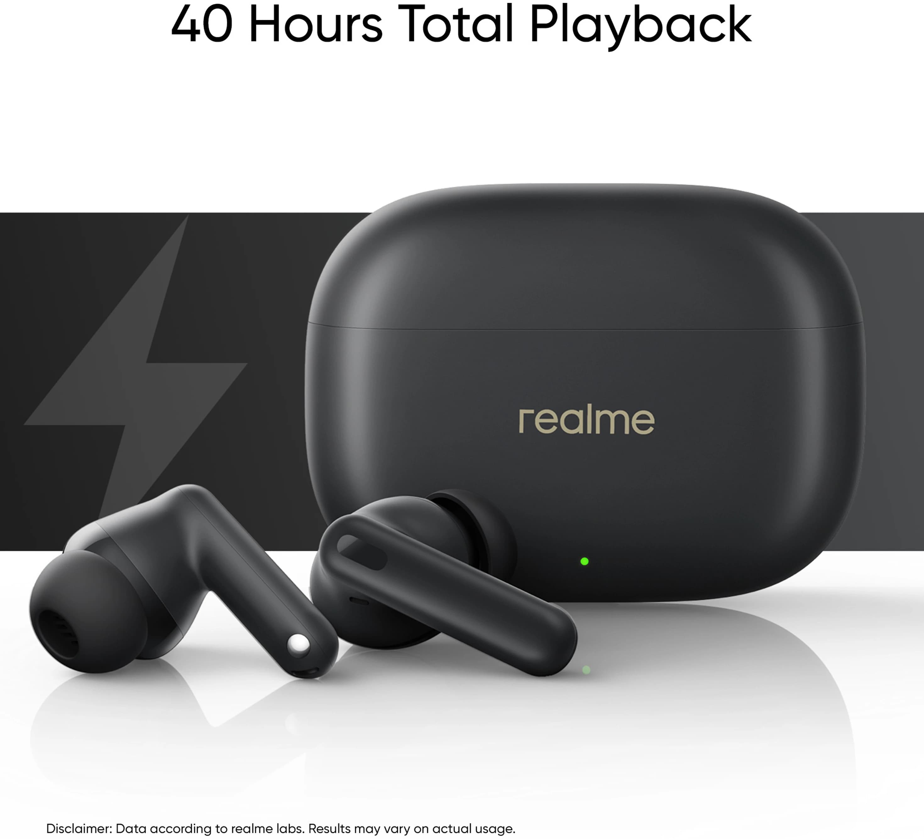 Realme Buds T300 with 12.4mm Driver, 30dB ANC thumbnail 2